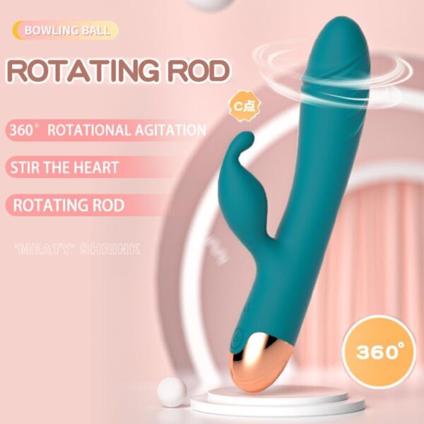 Rabbit-Vibrator-Female-Sex-Toy 2