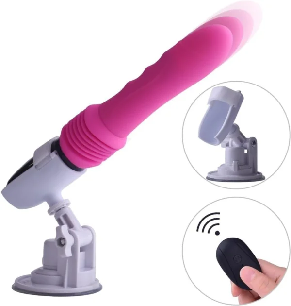 Telescopic Dildo Vibrator | Automatic Up Down Thrusting G-Spot Massager - Image 2