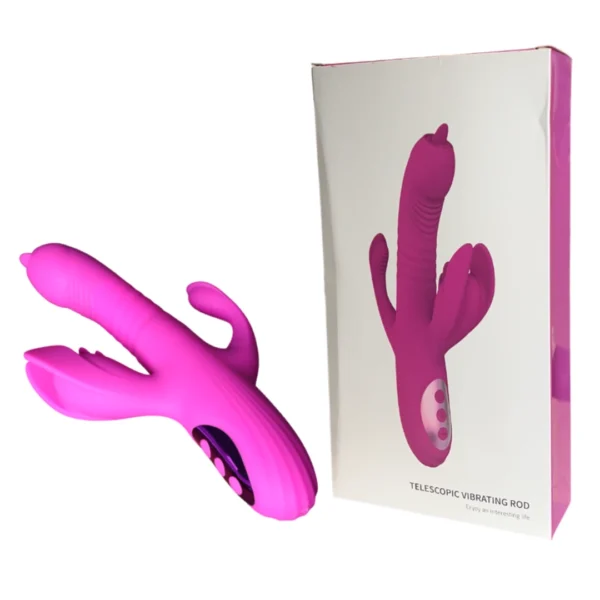 Telescopic Vibrator Clitoris and G-spot Stimulator 1