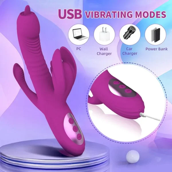 Telescopic Vibrator Clitoris and G-spot Stimulator 2
