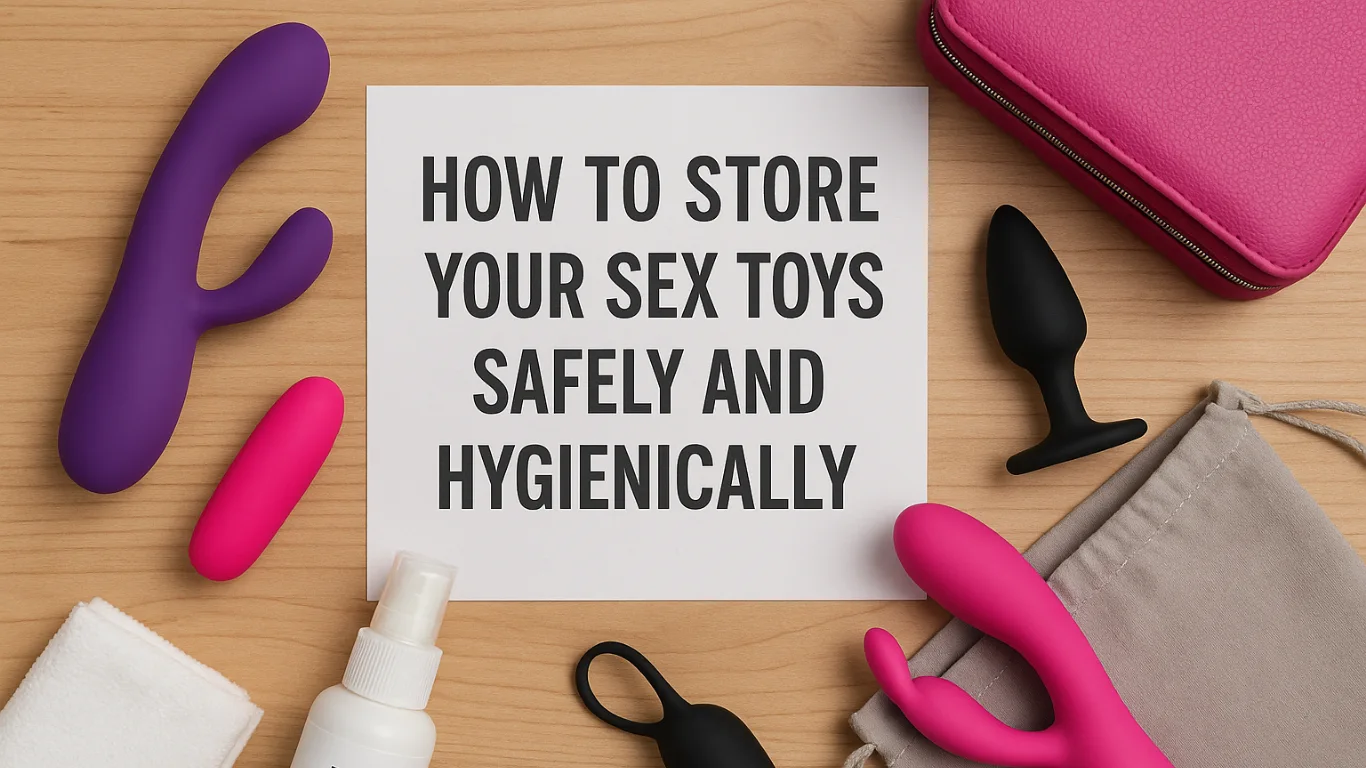 How to Store Your Sex Toys Safely and Hygienically