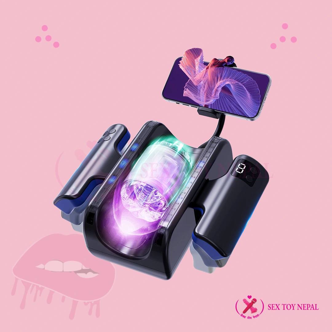 Automatic Handheld Quickshot Stroker Male Masturbator