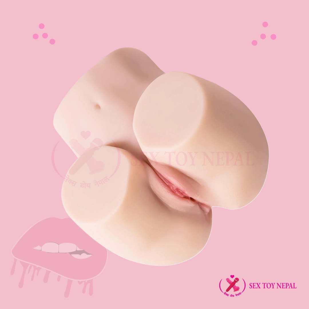 Life-size Hip Ass Sex Doll With Sucking, Vibrating, and Sound