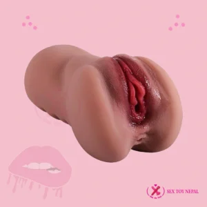 Realistic Pocket Pussy 2 in 1 Male Masturbator (1)