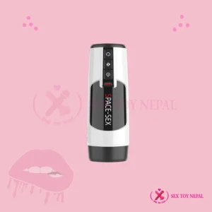 Space Sex Automatic Vibrating Up and Down Masturbation Cup
