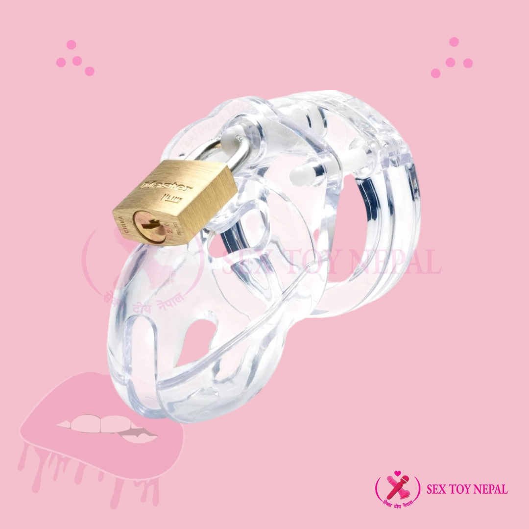 Transparent Male Chastity Cage